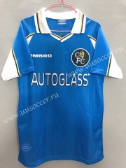 97-99 Retro Version Chelsea Blue Thailand Soccer Jersey AAA-811