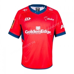 2020-2021 Tasman Red Rugby Shirt