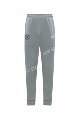 2020-2021 Chelsea Gray Thailand Soccer Long Pants-LH