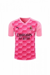 2020-2021 AC Milan Goalkeeper Pink Thailand Soccer Jersey AAA-418