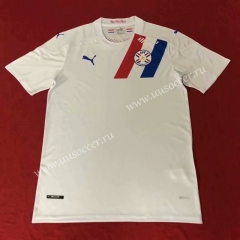2020-2021 Paraguay Away White Thailand Soccer Jersey AAA