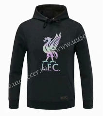 2020-2021 Liverpool Black Thailand Tracksuit Top With Hat-CS