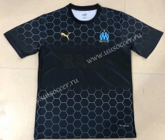 Joint Edition 2020-2021 Olympique de Marseille Black Thailand Soccer Jersey AAA-HR