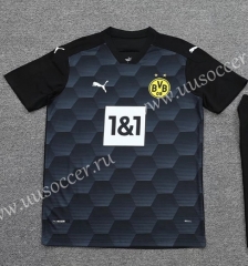 2020-2021 Borussia Dortmund Goalkeeper Black Thailand Soccer Jersey AAA-418