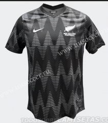 2020-2021 New Zealand Home Black Thailand Rugby Shirts