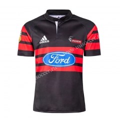 2020-2021 crusader Black &Red Rugby Shirt