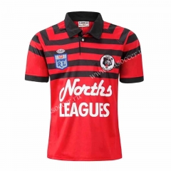 2020-2021 Western Sydney Bears Red Rugby Shirt