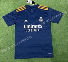 2021-2022 Real Madrid Away Royal Blue Thailand Soccer Jersey AAA
