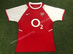 02-04 Retro Version Arsenal Home Red Thailand Soccer Jersey AAA-503