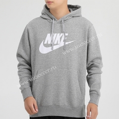 2020-2021 New Season Gray Thailand Soccer Tracksuit With Hat