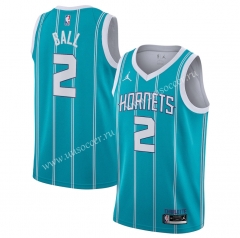 20-21 NBA Charlotte Hornets Blue #2 Jersey-311