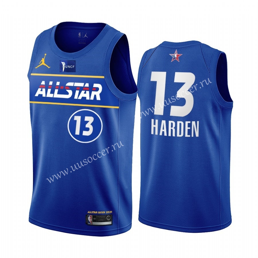 2021-2022 NBA All-Star Version Blue #13 Jersey,All-Star Version
