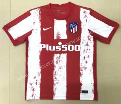 (S-4XL)2021-2022 Atletico Madrid Home Red & White Thailand Soccer Jersey-908