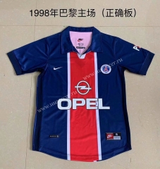 98 Retro Version Paris SG Royal Blue Thailand Soccer Jersey AAA-XY