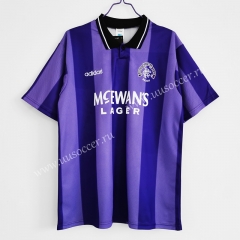 1994-95 Retro Version Rangers Purple Thailand Soccer Jersey AAA-C1046