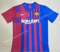 2021-2022 Barcelona Home Blue & Red Thailand Soccer Jersey AAA-510