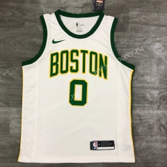2019 limited Version NBA Boston Celtics White #0 Jersey-311