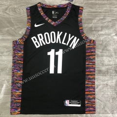 2020-2021 City Version NBA Brooklyn Nets Black #11 Jersey-311