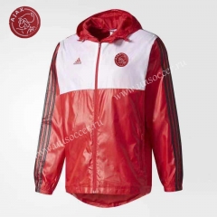 2020-2021 Ajax Red Wind Coat With Hat-GDP