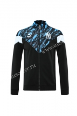 Classic Version 2020-2021 Olympique de Marseille Black Jacket Top-LH