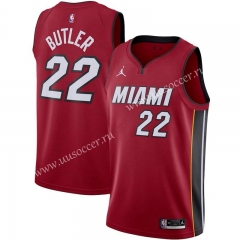 2020-2021 NBA Miami Heat Red #22 Jersey-311