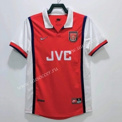 98-99 Retro Version Arsenal Home Red Thailand Soccer Jersey AAA-811