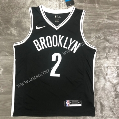 NBA Brooklyn Nets Black V Collar #2 Jersey-311