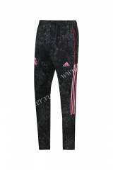 2021-2022 Real Madrid Black & Gray Soccer Jacket  Long Pants-LH