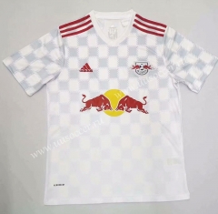 2021-2022 New York Red Bulls White Thailand Soccer Jersey AAA-422