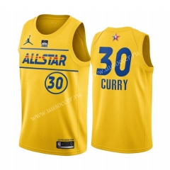 2021-2022 NBA All-Star Version Yellow #30 Jersey