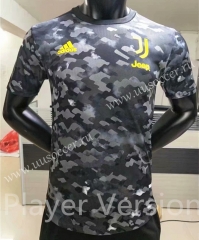 Player Jointed Version 2021-2022 Juventus FC Black Thailand Soccer Jersey AAA