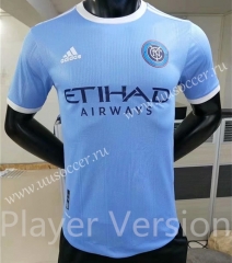 Player Version 2021-2022 New York City Home Blue Thailand Soccer jersey AAA