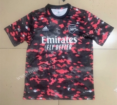 2021-2022 Arsenal Red & Black Thailand Soccer Training Jersey-613