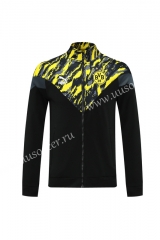 Classic Version 2021-2022 Borussia DortmundYellow & Black Soccer Jacket -LH