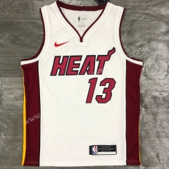 2020-2021 NBA Miami Heat White #13 Jersey-311