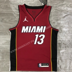 2020-2021 NBA Miami Heat Red #13 Jersey-311
