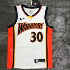 New Arrival NBA Golden State Warriors White #30 Jersey-311