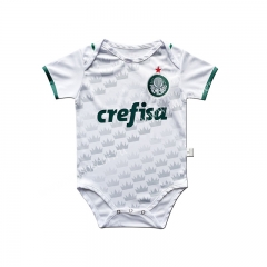 2021-22 SE Palmeiras Away White Baby Soccer Uniform-CS