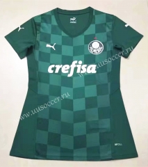 2021-22 Palmeiras Home Green Thailand Female Soccer Jersey AAA