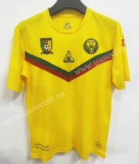 2021-2022 Cameroon Away Yellow Thailand Soccer Jersey AAA-7T
