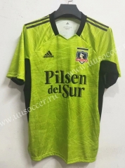 2021-2022 Colo-Colo Goalkeeper Green Thailand Soccer Jersey AAA-7T