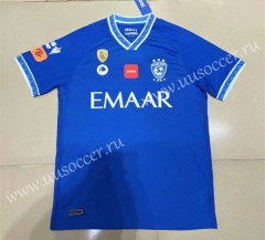 2021-2022  Al Hilal SFC Home Blue Thailand Soccer Jersey AAA-2027