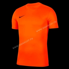 Nike Orange  Cotton T-shirt