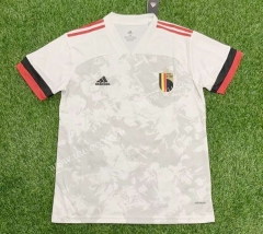 2021-2022 Belgium Away Gray Soccer Thailand jersey-407