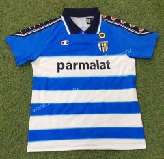 99-00 Parma   2rd Away Blue&White Thailand Soccer Jersey AAA-503