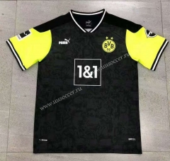 Signed jointly 2021-2022 Borussia Dortmund Black Thailand Soccer Jersey AAA