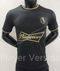Player Edition 2021-2022 English Football Hall of Fame Black Thailand Soccer Jersey AAA
