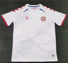 2021-2022 Denmark Away White Thailand Soccer Jersey AAA-416