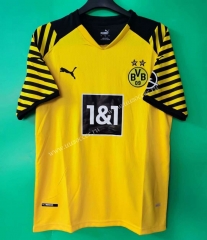 (S-4xl)2021-2022 Borussia Dortmund Home Yellow Thailand Soccer Jersey AAA-802