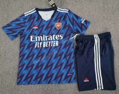 2021-2022 Arsenal  Blue Soccer Uniform